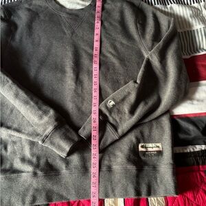 Champion Men’s Sweatshirt size large Dark Gray Long Sleeves Football Ready #Fall